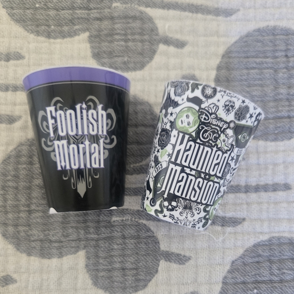 Disney Haunted Mansion Shot Glasses (Plastic)